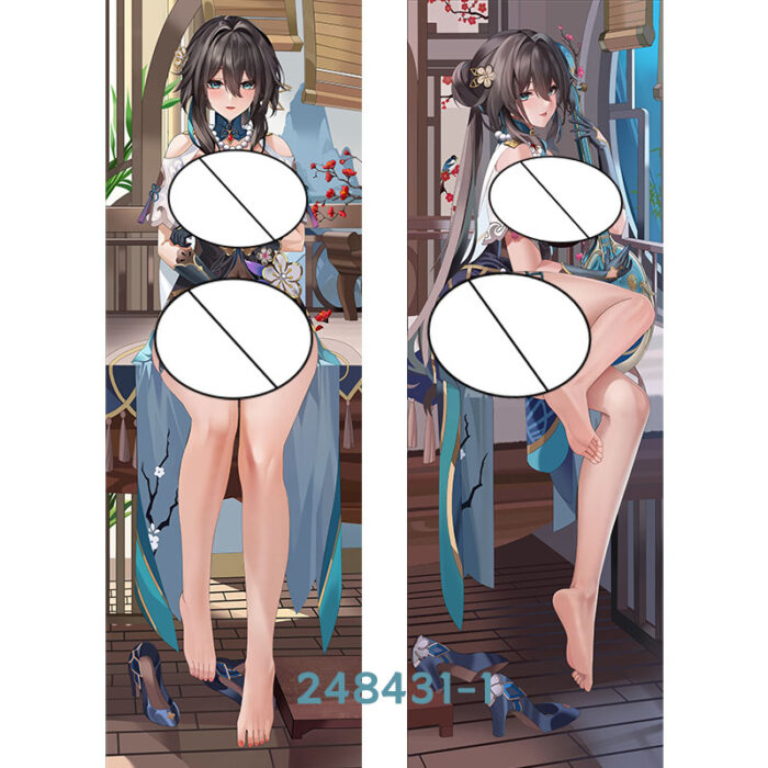 Anime Honkai: Star Rail Ruan Mei Double-Sided Print Hing Body Pillowcase Otaku Cosplay Pillow Cover