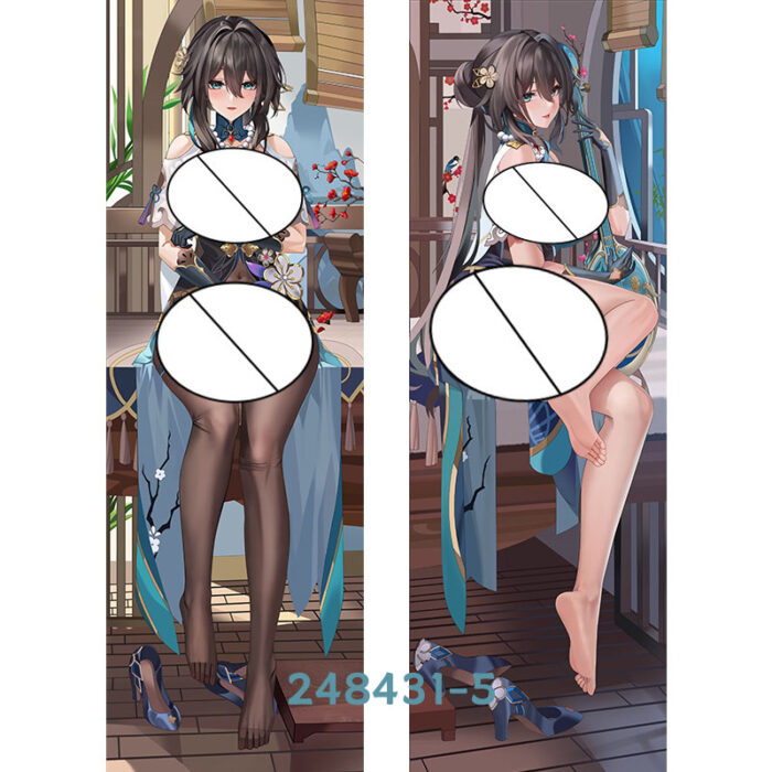 Anime Honkai: Star Rail Ruan Mei Double-Sided Print Hing Body Pillowcase Otaku Cosplay Pillow Cover - Image 6