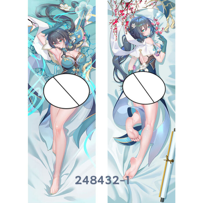 Anime Honkai: Star Rail Ruan Mei Double-Sided Print Hing Body Pillowcase Otaku Cosplay Pillow Cover