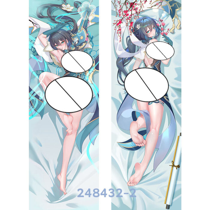Anime Honkai: Star Rail Ruan Mei Double-Sided Print Hing Body Pillowcase Otaku Cosplay Pillow Cover - Image 3