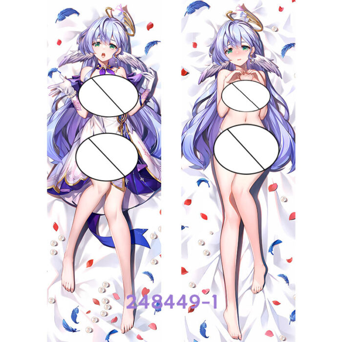 Anime Honkai Star Rail Robin Double-Sided Print Hing Body Pillowcase Otaku Cosplay Pillow Cover