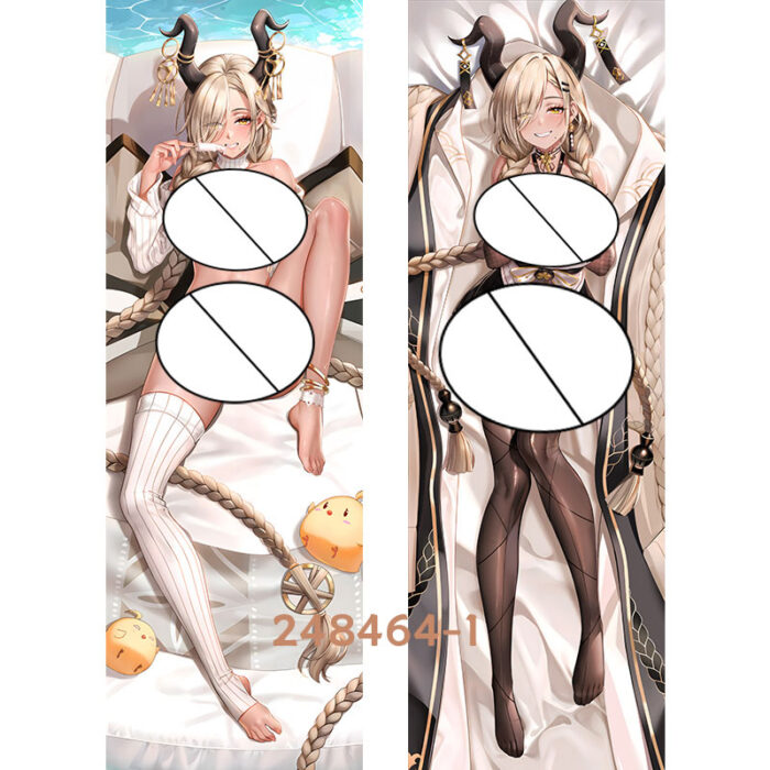 Anime Azur Lane Owari Double-Sided Print Hing Body Pillowcase Otaku Cosplay Pillow Cover