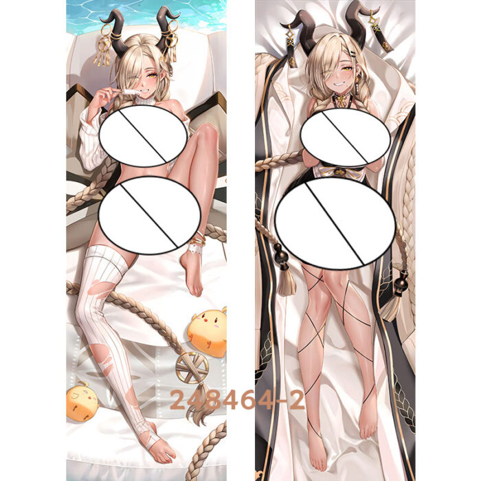 Anime Azur Lane Owari Double-Sided Print Hing Body Pillowcase Otaku Cosplay Pillow Cover - Image 3