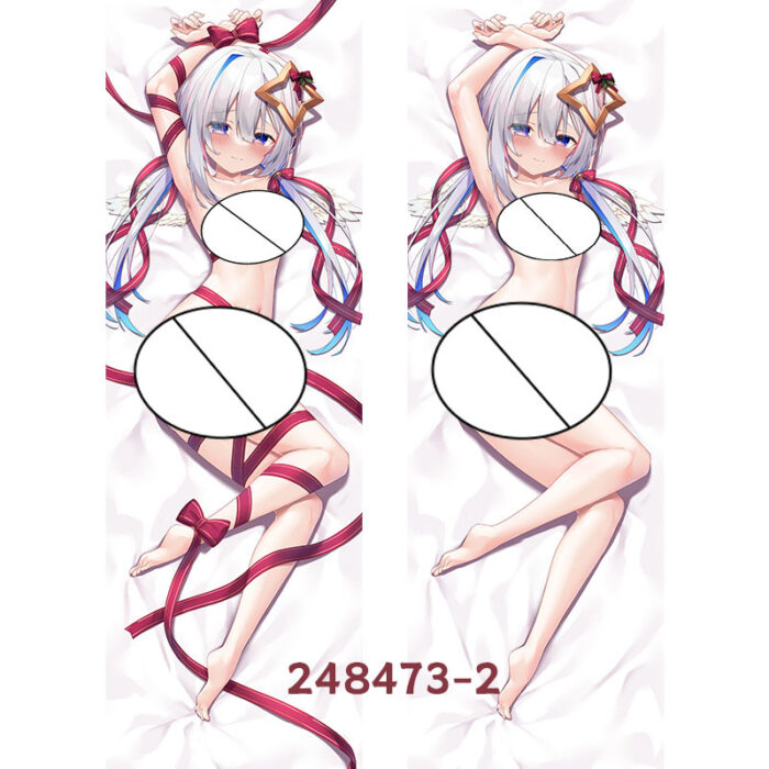 Anime Hololive Amane Kanata Double-Sided Print Hing Body Pillowcase Otaku Cosplay Pillow Cover - Image 3