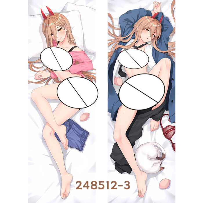 Anime Chainsaw Man Paiva Double-Sided Print Hing Body Pillowcase Otaku Cosplay Pillow Cover - Image 4