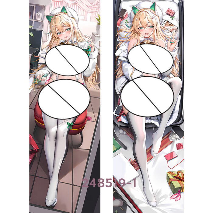 Anime NIKKE Rupee Double-Sided Print Hing Body Pillowcase Otaku Cosplay Pillow Cover