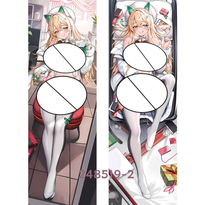 Anime NIKKE Rupee Double-Sided Print Hing Body Pillowcase Otaku Cosplay Pillow Cover - Image 3