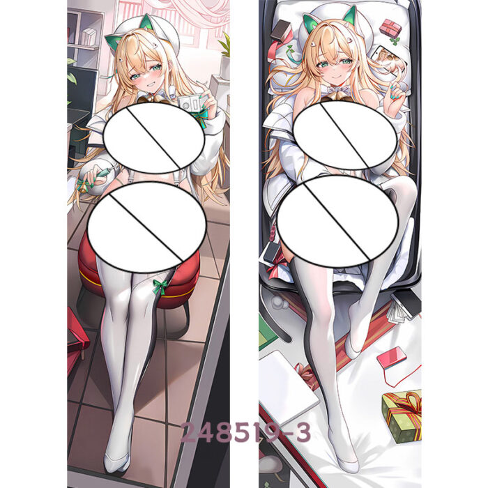 Anime NIKKE Rupee Double-Sided Print Hing Body Pillowcase Otaku Cosplay Pillow Cover - Image 4