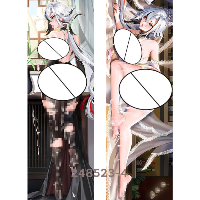 Anime Genshin Impact Arlecchino Double-Sided Print Hing Body Pillowcase Otaku Cosplay Pillow Cover - Image 5