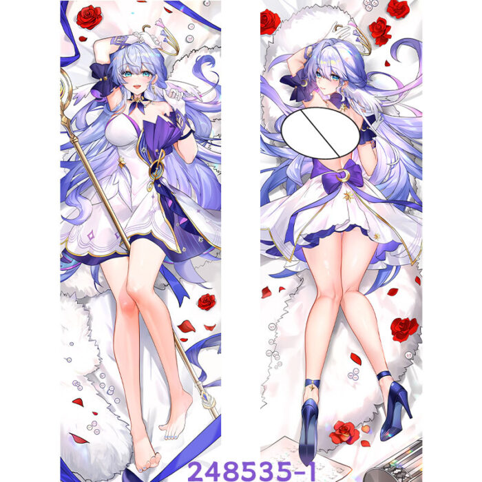 Anime Honkai: Star Rail Robin Double-Sided Print Hing Body Pillowcase Otaku Cosplay Pillow Cover