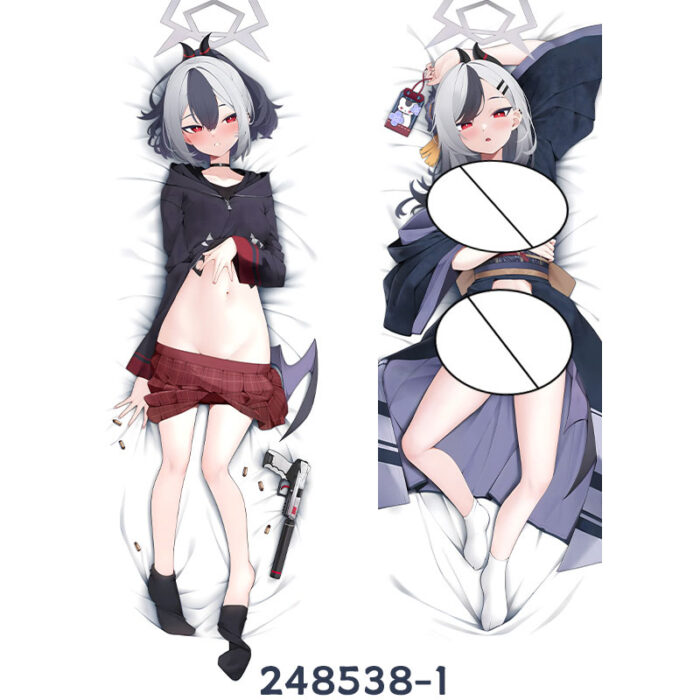 Anime Blue Archive Onikata Double-Sided Print Hing Body Pillowcase Otaku Cosplay Pillow Cover