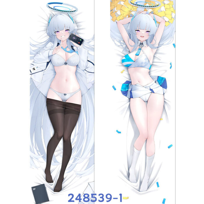 Anime Blue Archive Ushio Noa Double-Sided Print Hing Body Pillowcase Otaku Cosplay Pillow Cover