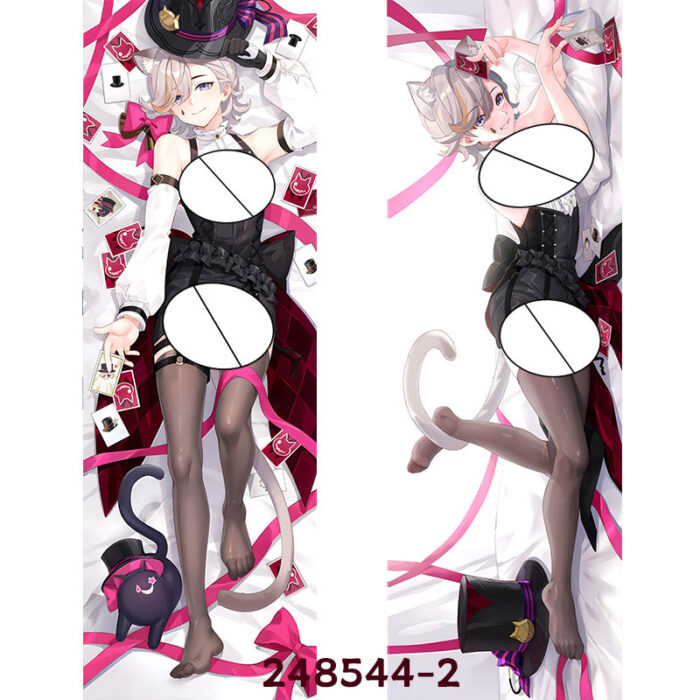 Anime Genshin Impact Lyney Double-Sided Print Hing Body Pillowcase Otaku Cosplay Pillow Cover - Image 3