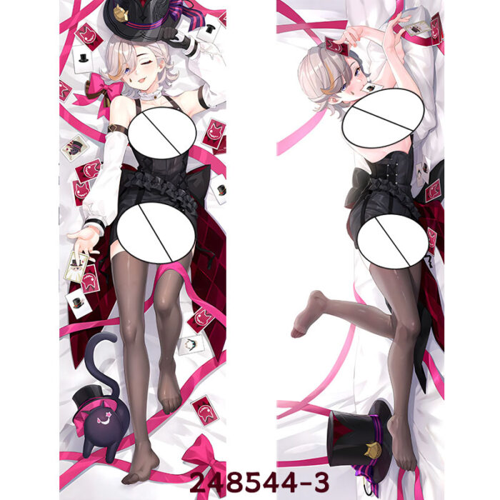 Anime Genshin Impact Lyney Double-Sided Print Hing Body Pillowcase Otaku Cosplay Pillow Cover - Image 4