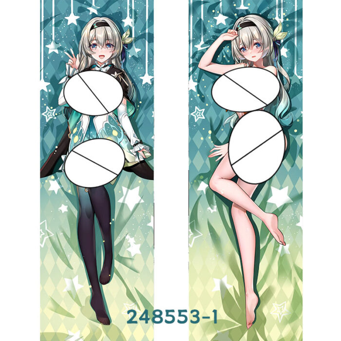 Anime Honkai: Star Rail Firefly Double-Sided Print Hing Body Pillowcase Otaku Cosplay Pillow Cover