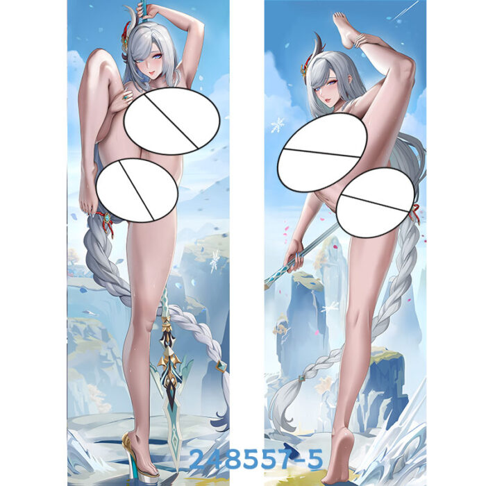 Anime Genshin Impact Shenhe Double-Sided Print Hing Body Pillowcase Otaku Cosplay Pillow Cover - Image 6