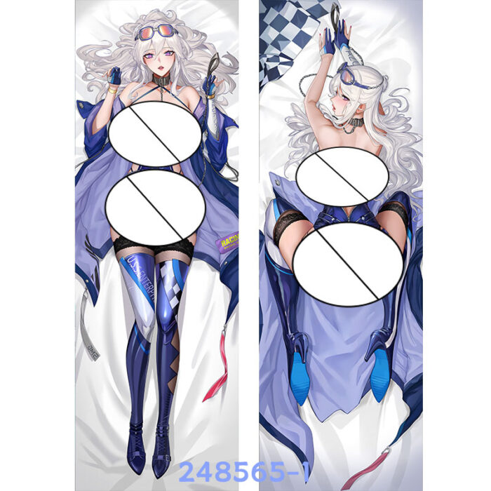 Anime Azur Lane Enterprise Double-Sided Print Hing Body Pillowcase Otaku Cosplay Pillow Cover
