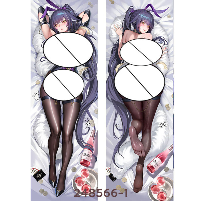 Anime Azur Lane Musashi Double-Sided Print Hing Body Pillowcase Otaku Cosplay Pillow Cover