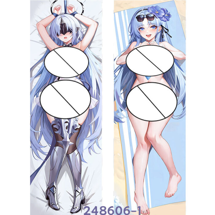 Anime Azur Lane Alsace Double-Sided Print Hing Body Pillowcase Otaku Cosplay Pillow Cover