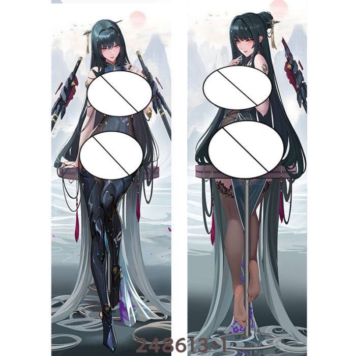Anime Punishing Gray Raven Bianca Double-Sided Print Hing Body Pillowcase Otaku Cosplay Pillow Cover