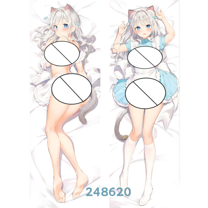 Anime Yuteber amanagiel eru Double-Sided Print Hing Body Pillowcase Otaku Cosplay Pillow Cover