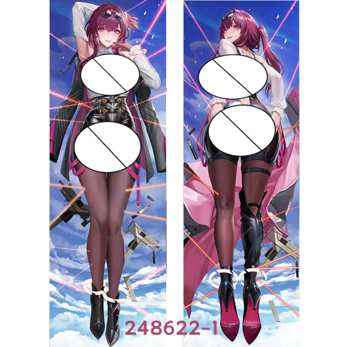 Anime Honkai: Star Rail Kafka Double-Sided Print Hing Body Pillowcase Otaku Cosplay Pillow Cover