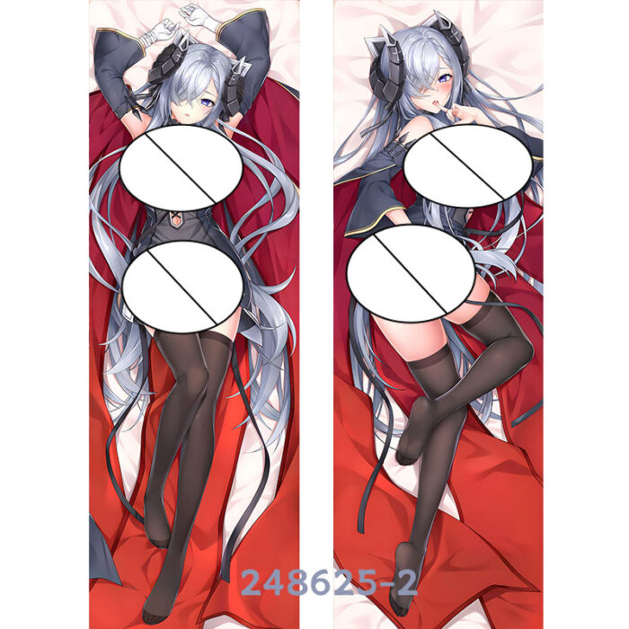 Anime Azur Lane August Double-Sided Print Hing Body Pillowcase Otaku Cosplay Pillow Cover - Image 3