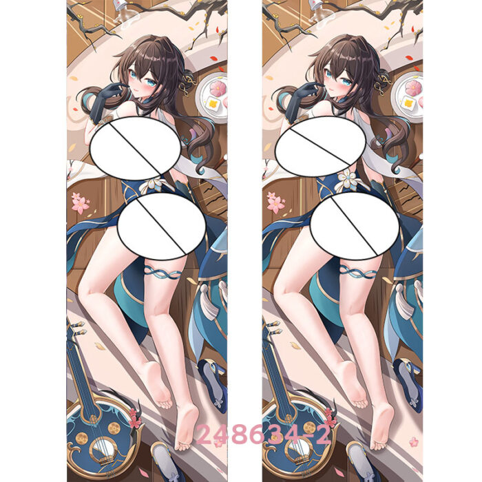 Anime Honkai: Star Rail Ruan Mei Double-Sided Print Hing Body Pillowcase Otaku Cosplay Pillow Cover - Image 3