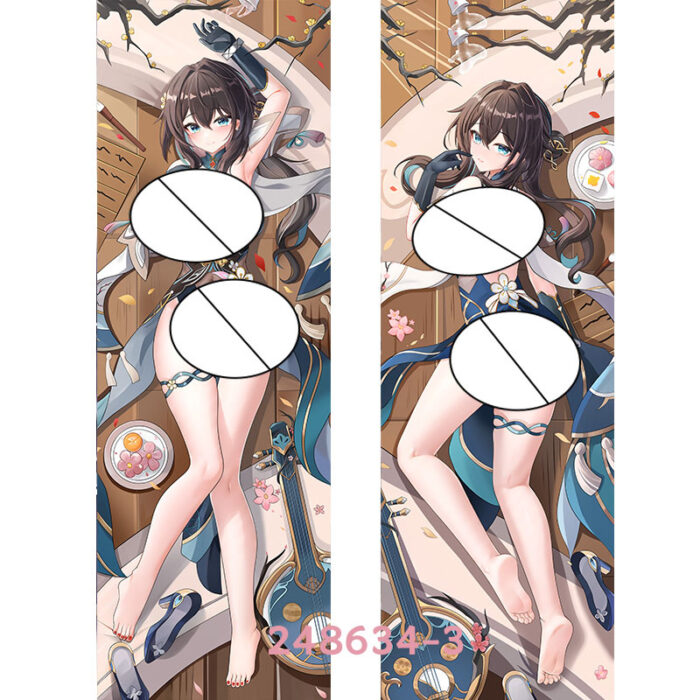 Anime Honkai: Star Rail Ruan Mei Double-Sided Print Hing Body Pillowcase Otaku Cosplay Pillow Cover - Image 4