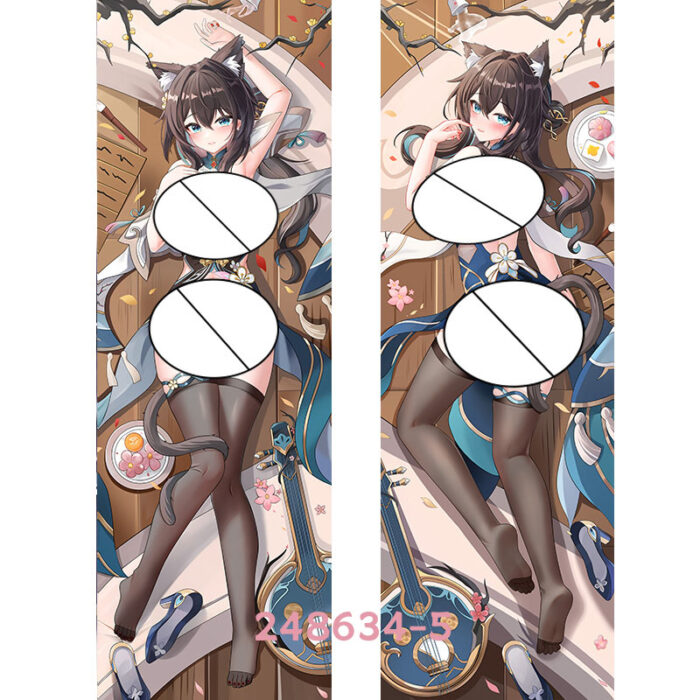 Anime Honkai: Star Rail Ruan Mei Double-Sided Print Hing Body Pillowcase Otaku Cosplay Pillow Cover - Image 6