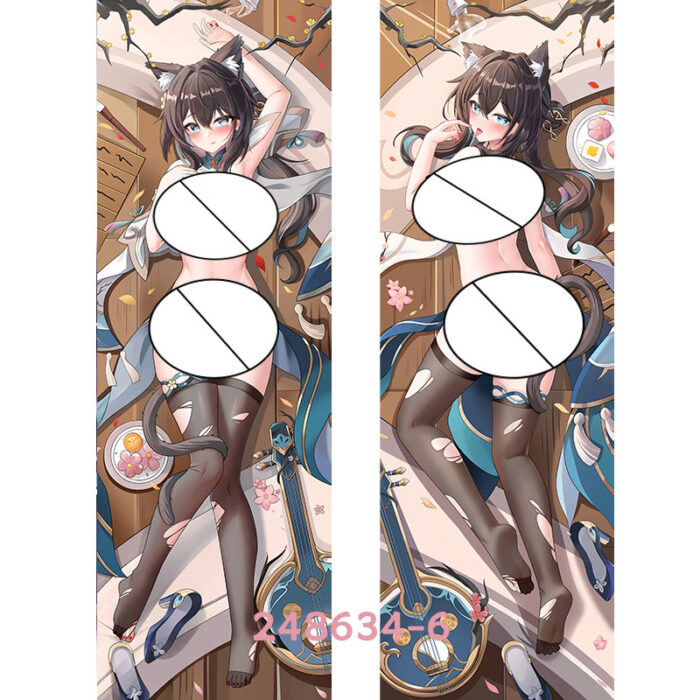 Anime Honkai: Star Rail Ruan Mei Double-Sided Print Hing Body Pillowcase Otaku Cosplay Pillow Cover - Image 7