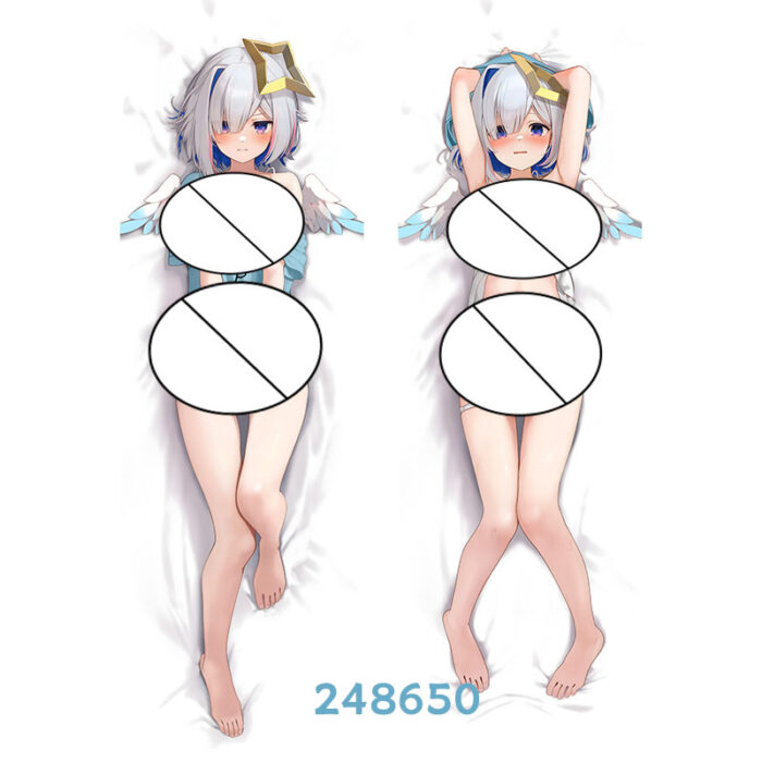 Anime Hololive Amane Kanata Double-Sided Print Hing Body Pillowcase Otaku Cosplay Pillow Cover