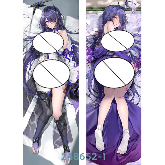 Anime Honkai: Star Rail Acheron Double-Sided Print Hing Body Pillowcase Otaku Cosplay Pillow Cover