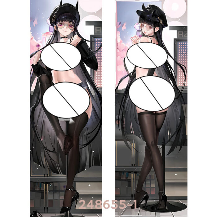 Anime Azur Lane Noshiro Double-Sided Print Hing Body Pillowcase Otaku Cosplay Pillow Cover