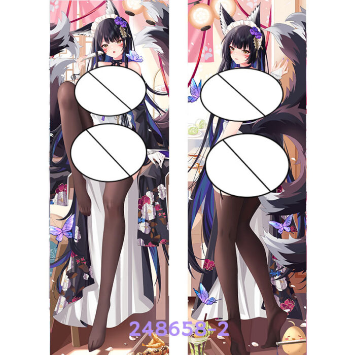 Anime Azur Lane Musashi Double-Sided Print Hing Body Pillowcase Otaku Cosplay Pillow Cover - Image 3