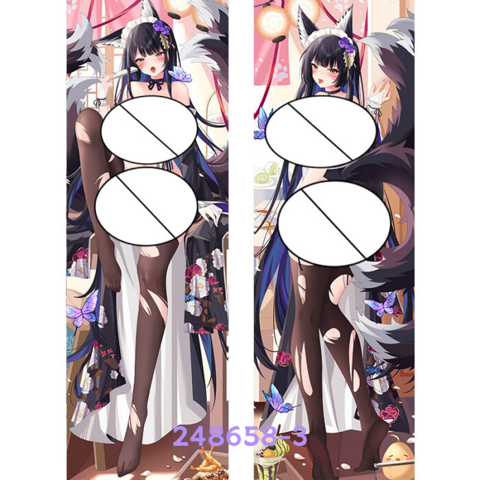 Anime Azur Lane Musashi Double-Sided Print Hing Body Pillowcase Otaku Cosplay Pillow Cover - Image 4