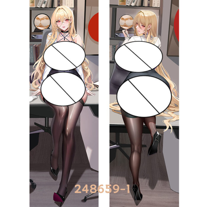 Anime Azur Lane Implacable Double-Sided Print Hing Body Pillowcase Otaku Cosplay Pillow Cover