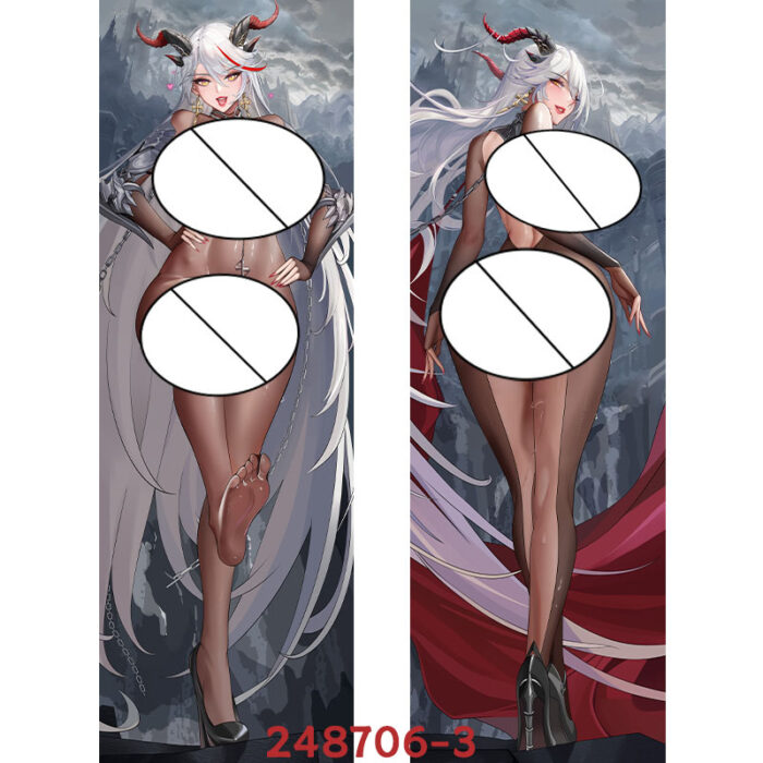 Anime Azur Agir Aponia Double-Sided Print Hing Body Pillowcase Otaku Cosplay Pillow Cover - Image 4