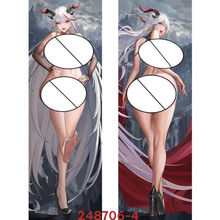 Anime Azur Agir Aponia Double-Sided Print Hing Body Pillowcase Otaku Cosplay Pillow Cover - Image 5