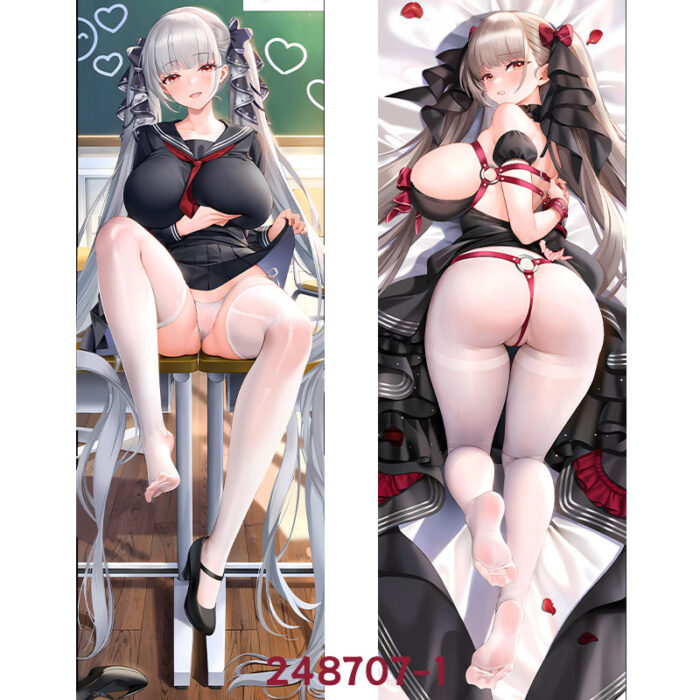 Anime Azur Lane Formidable Double-Sided Print Hing Body Pillowcase Otaku Cosplay Pillow Cover