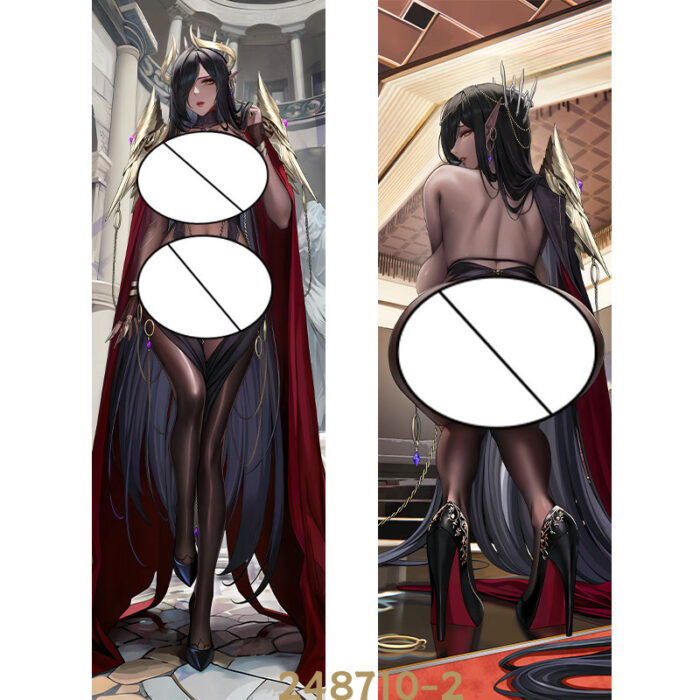 Anime BlackBeast olga Implacable Double-Sided Print Hing Body Pillowcase Otaku Cosplay Pillow Cover - Image 3