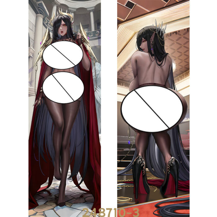 Anime BlackBeast olga Implacable Double-Sided Print Hing Body Pillowcase Otaku Cosplay Pillow Cover - Image 4