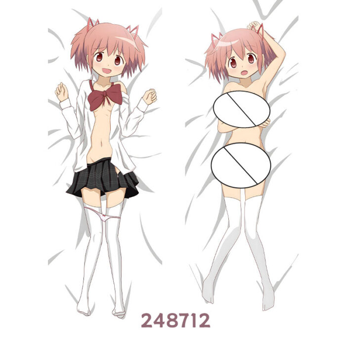 Anime Puella Magi Madoka Magica Kaname Madoka Double-Sided Print Hing Body Pillowcase Otaku Cosplay Pillow Cover