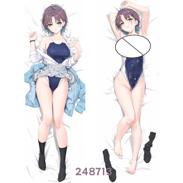 Anime THE IDOLM@STER Asakura Tooru Double-Sided Print Hing Body Pillowcase Otaku Cosplay Pillow Cover