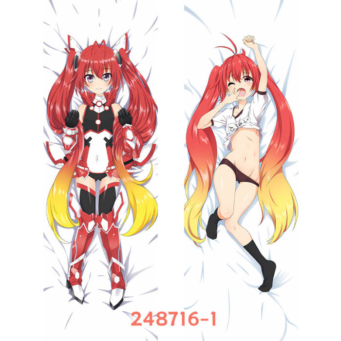 Anime Gonna be the Twin-Tail!! Ai Double-Sided Print Hing Body Pillowcase Otaku Cosplay Pillow Cover