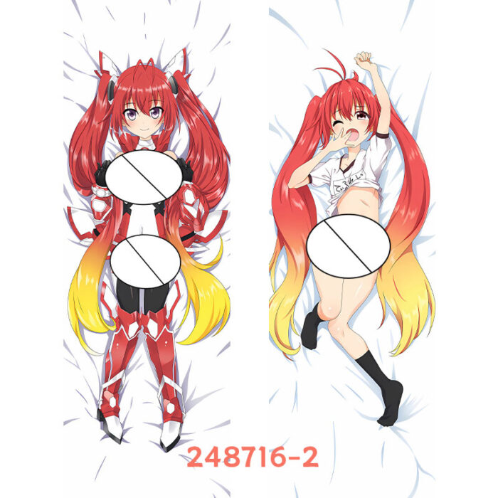 Anime Gonna be the Twin-Tail!! Ai Double-Sided Print Hing Body Pillowcase Otaku Cosplay Pillow Cover - Image 3