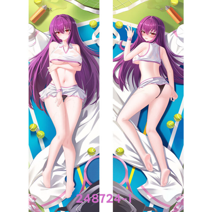 Anime FGO Sc á thach Double-Sided Print Hing Body Pillowcase Otaku Cosplay Pillow Cover