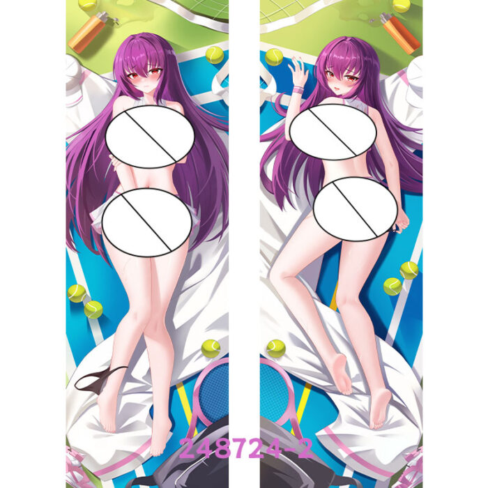 Anime FGO Sc á thach Double-Sided Print Hing Body Pillowcase Otaku Cosplay Pillow Cover - Image 3