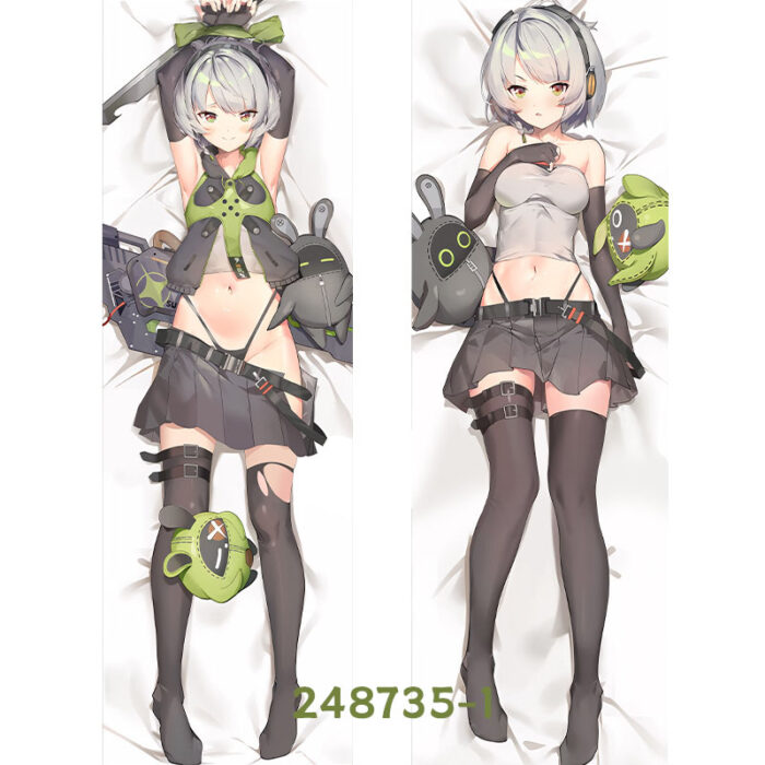 Anime Zenless Zone Zero Anby Double-Sided Print Hing Body Pillowcase Otaku Cosplay Pillow Cover