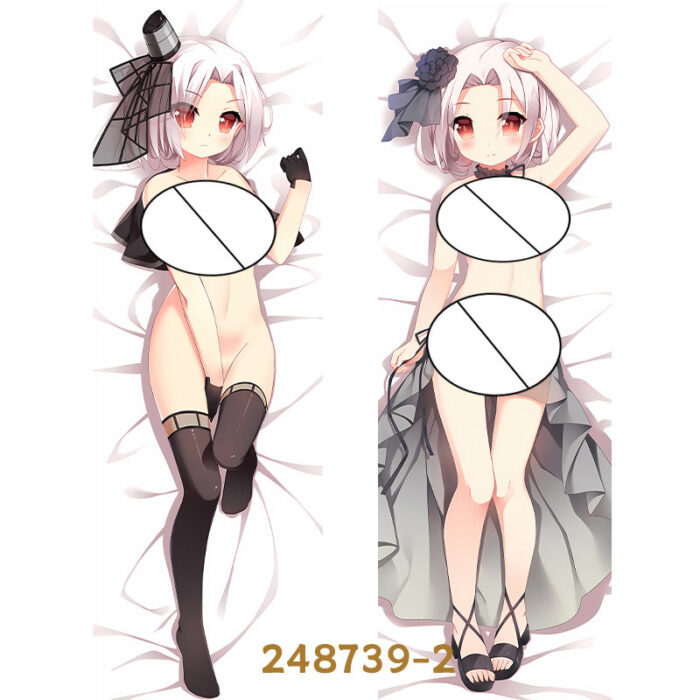 Anime Warship Girls Veneto Double-Sided Print Hing Body Pillowcase Otaku Cosplay Pillow Cover - Image 3